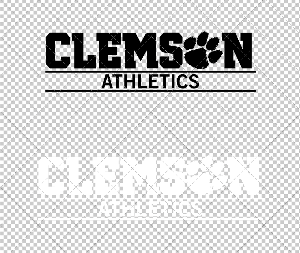 Clemson Tigers Wordmark 2014 009, Svg, Dxf, Eps, Png - SvgShopArt