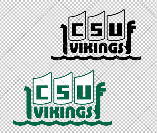 Cleveland State Vikings 1982, Svg, Dxf, Eps, Png - SvgShopArt