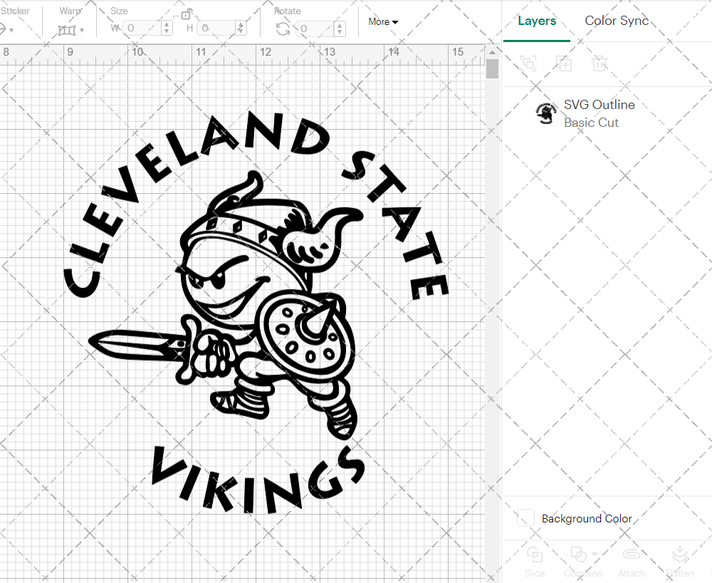 Cleveland State Vikings 1999, Svg, Dxf, Eps, Png - SvgShopArt