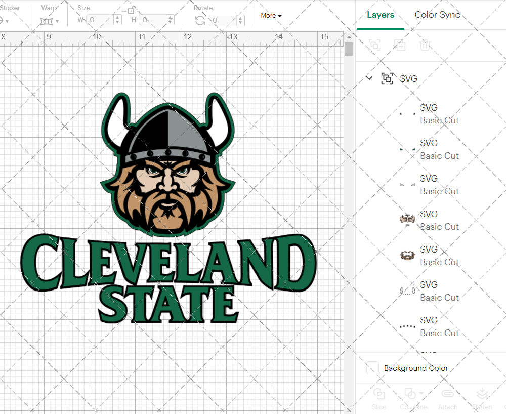 Cleveland State Vikings 2007, Svg, Dxf, Eps, Png - SvgShopArt