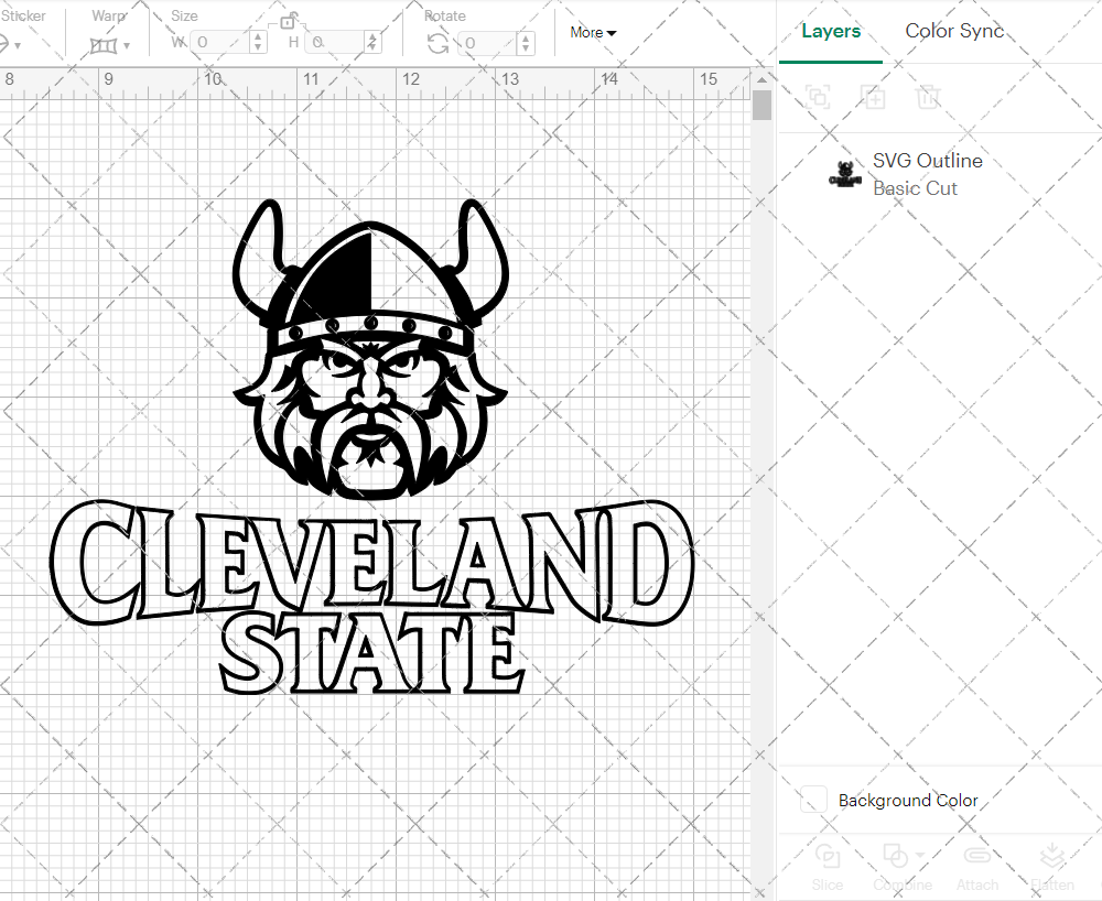 Cleveland State Vikings 2007, Svg, Dxf, Eps, Png - SvgShopArt