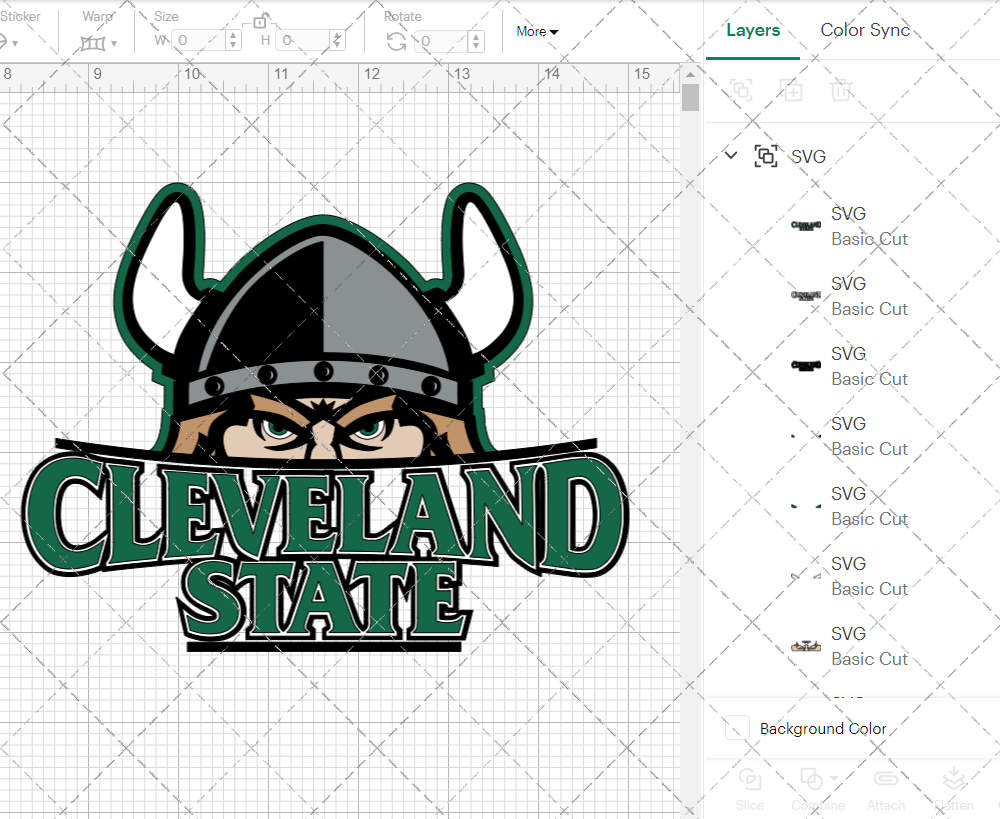 Cleveland State Vikings 2014, Svg, Dxf, Eps, Png - SvgShopArt