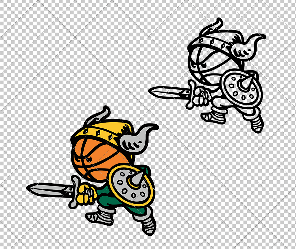 Cleveland State Vikings Secondary 1999 002, Svg, Dxf, Eps, Png - SvgShopArt