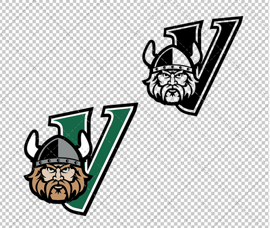 Cleveland State Vikings Secondary 2007 004, Svg, Dxf, Eps, Png - SvgShopArt
