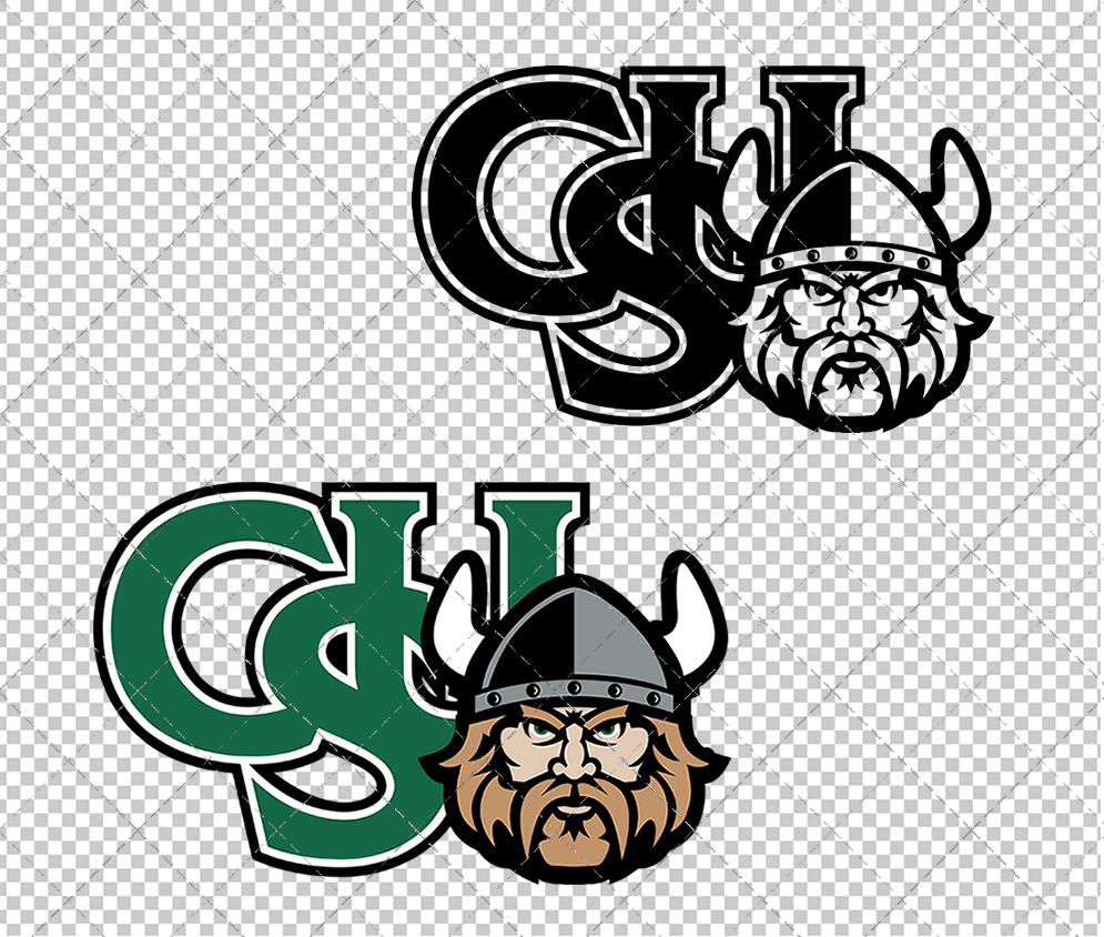 Cleveland State Vikings Secondary 2007 005, Svg, Dxf, Eps, Png - SvgShopArt