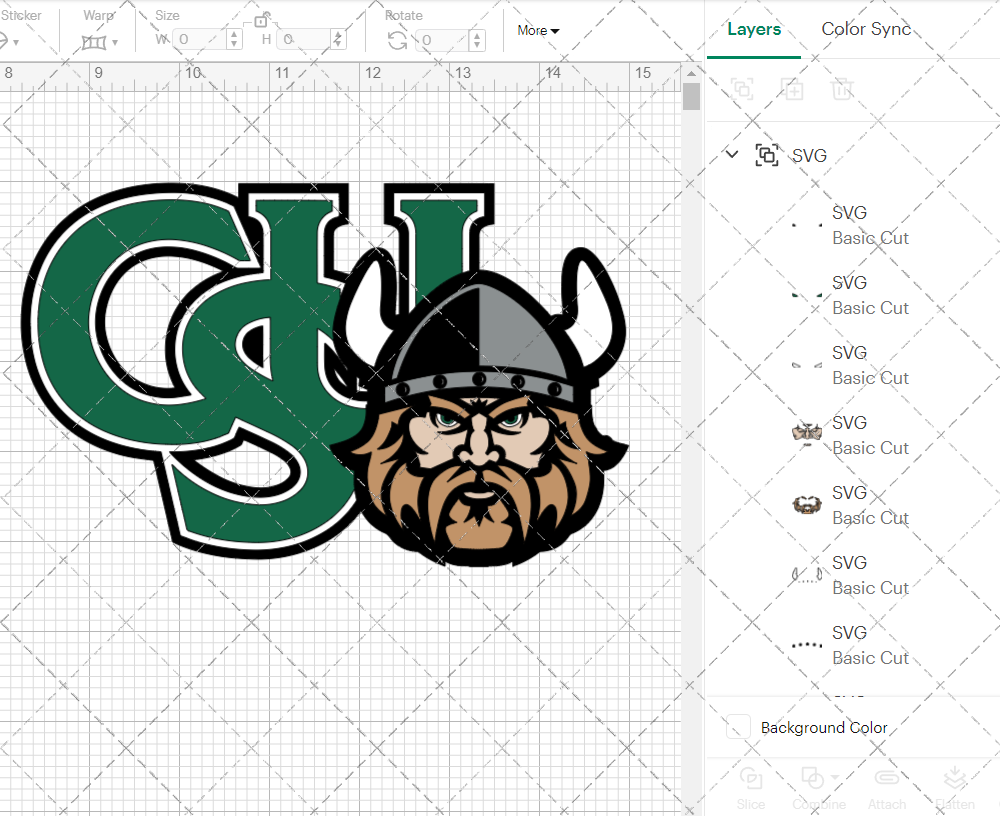 Cleveland State Vikings Secondary 2007 005, Svg, Dxf, Eps, Png - SvgShopArt