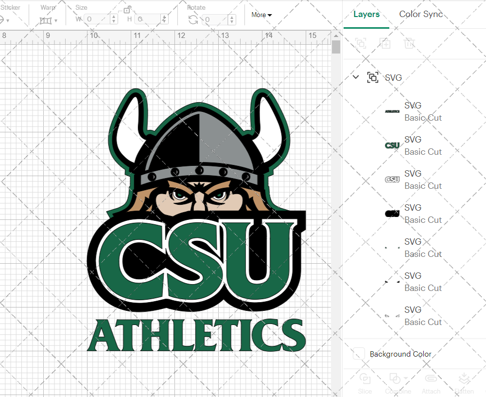 Cleveland State Vikings Secondary 2007 006, Svg, Dxf, Eps, Png - SvgShopArt