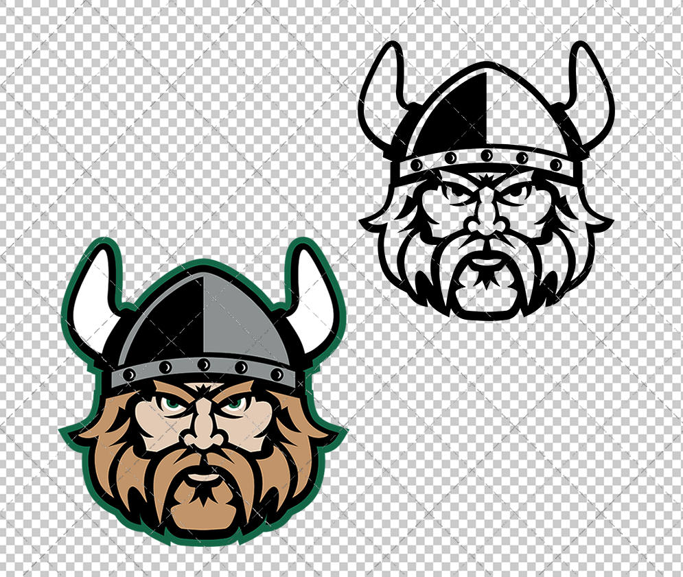 Cleveland State Vikings Secondary 2007, Svg, Dxf, Eps, Png - SvgShopArt