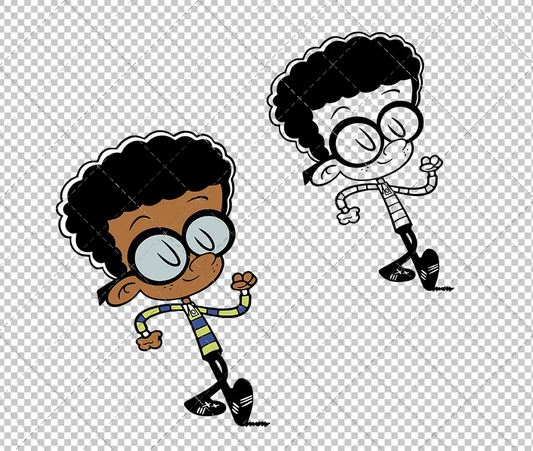 Clyde McBride - The Loud House, Svg, Dxf, Eps, Png SvgShopArt