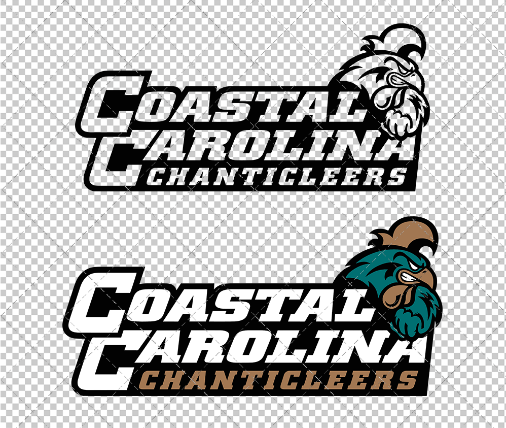 Coastal Carolina Chanticleers Alternate 2016, Svg, Dxf, Eps, Png - SvgShopArt