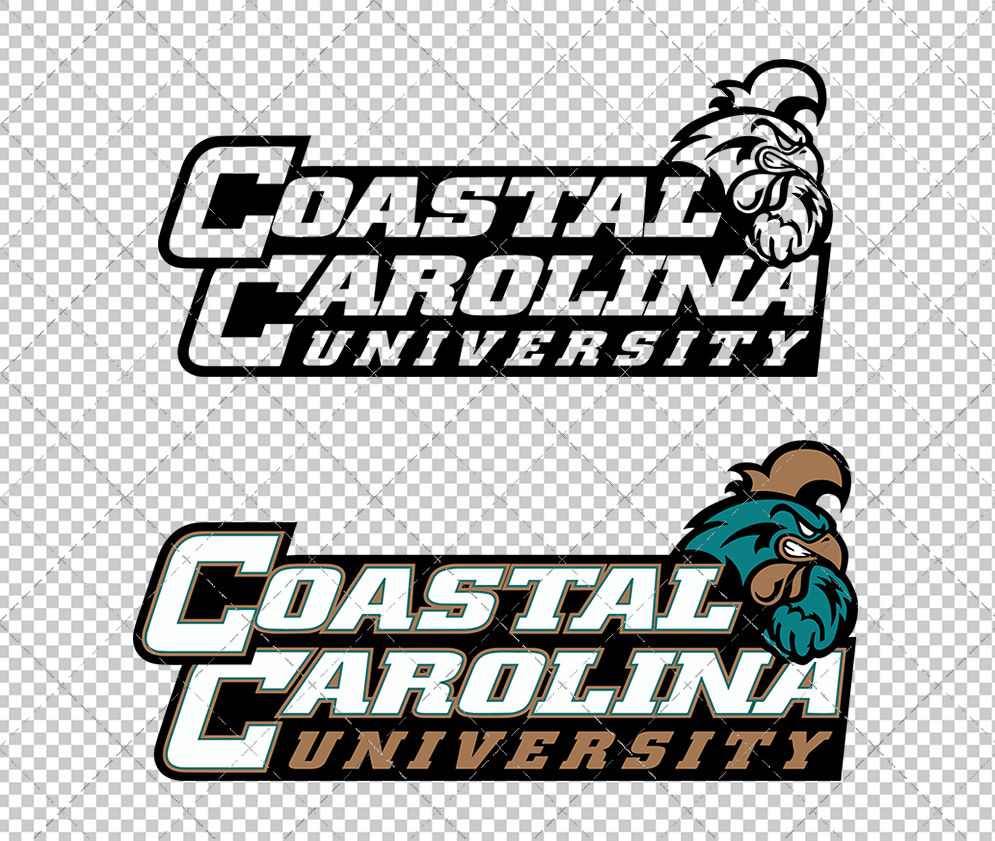 Coastal Carolina Chanticleers Secondary 2002 002, Svg, Dxf, Eps, Png - SvgShopArt