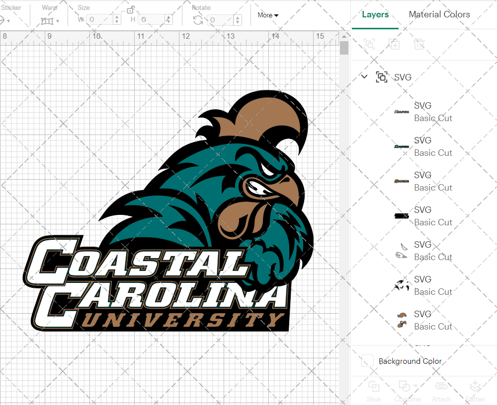 Coastal Carolina Chanticleers Secondary 2002, Svg, Dxf, Eps, Png - SvgShopArt