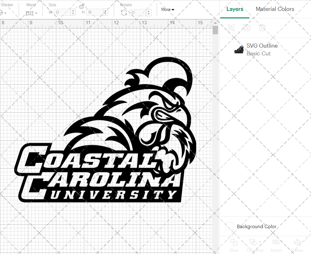 Coastal Carolina Chanticleers Secondary 2016 002, Svg, Dxf, Eps, Png - SvgShopArt