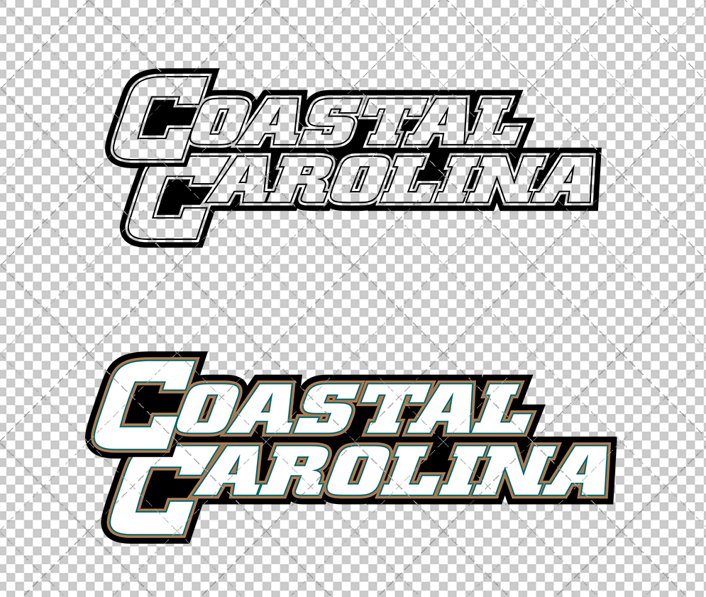 Coastal Carolina Chanticleers Wordmark 2002 002, Svg, Dxf, Eps, Png - SvgShopArt