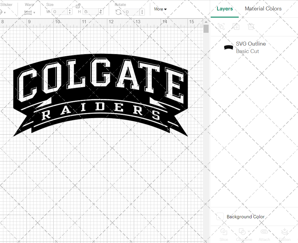 Colgate Raiders 2006, Svg, Dxf, Eps, Png - SvgShopArt