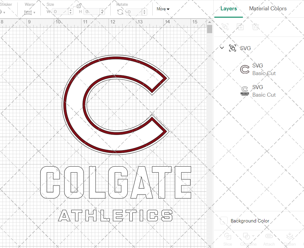 Colgate Raiders Alternate 2020 002, Svg, Dxf, Eps, Png - SvgShopArt