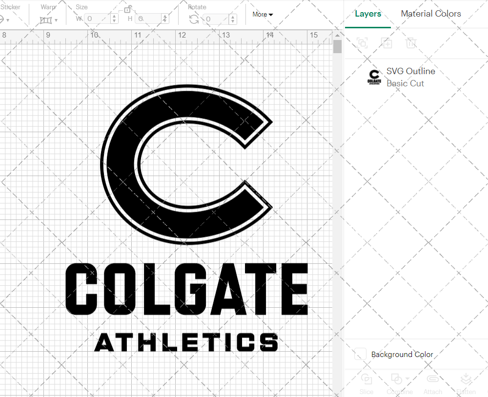 Colgate Raiders Alternate 2020 002, Svg, Dxf, Eps, Png - SvgShopArt