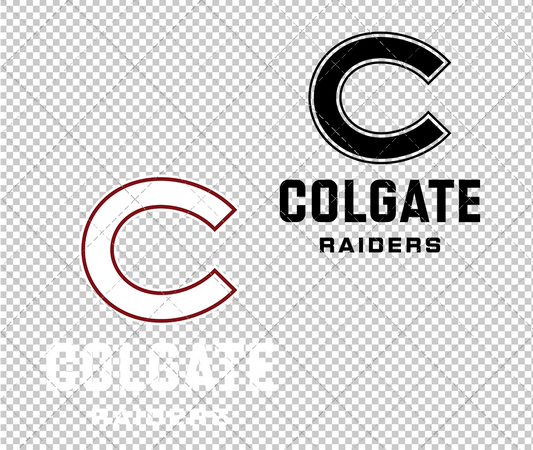 Colgate Raiders Alternate 2020 004, Svg, Dxf, Eps, Png - SvgShopArt