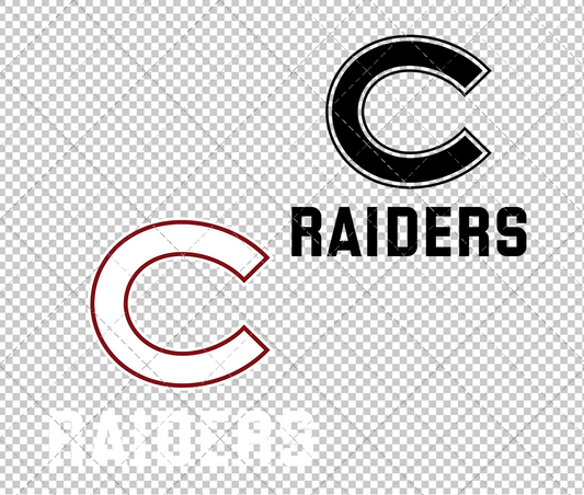 Colgate Raiders Alternate 2020 006, Svg, Dxf, Eps, Png - SvgShopArt