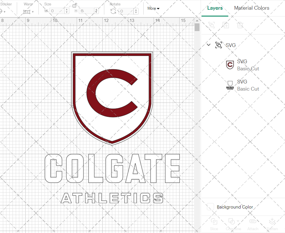 Colgate Raiders Alternate 2020 008, Svg, Dxf, Eps, Png - SvgShopArt