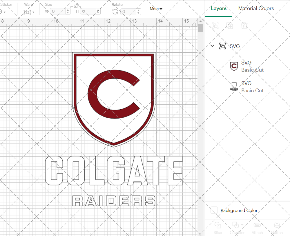 Colgate Raiders Alternate 2020 010, Svg, Dxf, Eps, Png - SvgShopArt