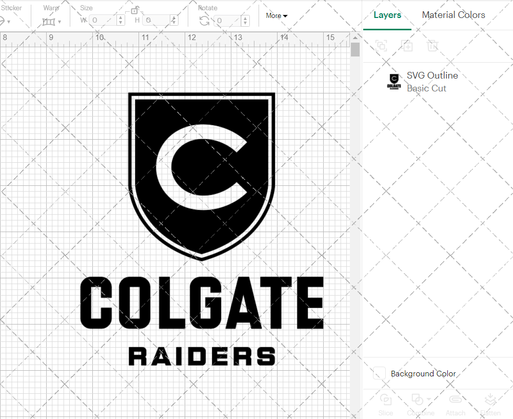 Colgate Raiders Alternate 2020 010, Svg, Dxf, Eps, Png - SvgShopArt