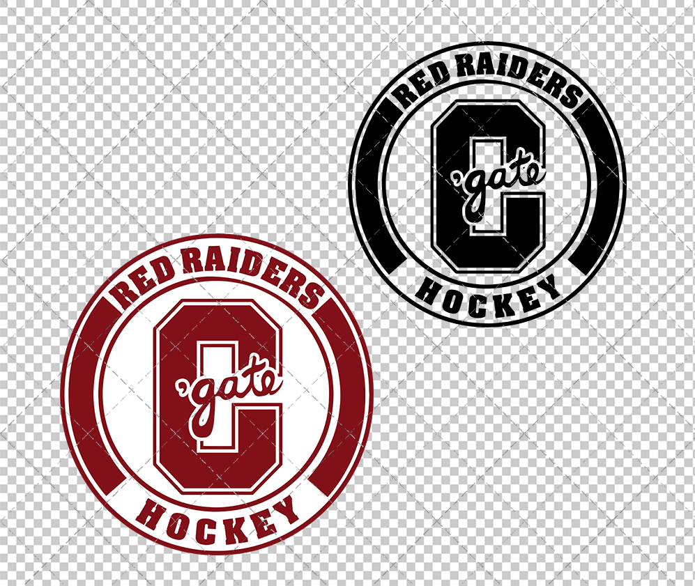 Colgate Raiders Secondary 1991, Svg, Dxf, Eps, Png - SvgShopArt