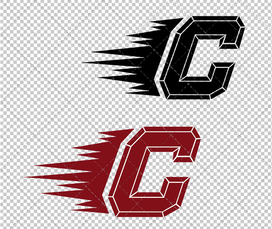 Colgate Raiders Secondary 1993, Svg, Dxf, Eps, Png - SvgShopArt