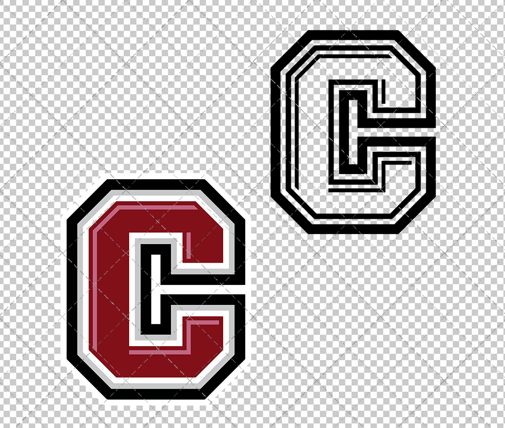 Colgate Raiders Secondary 2006 002, Svg, Dxf, Eps, Png - SvgShopArt