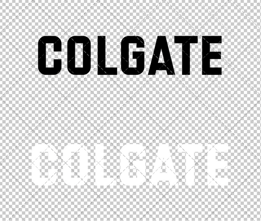 Colgate Raiders Wordmark 2020 006, Svg, Dxf, Eps, Png - SvgShopArt