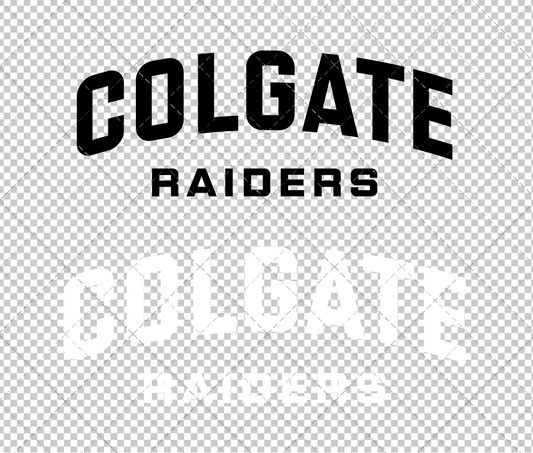 Colgate Raiders Wordmark 2020 016, Svg, Dxf, Eps, Png - SvgShopArt