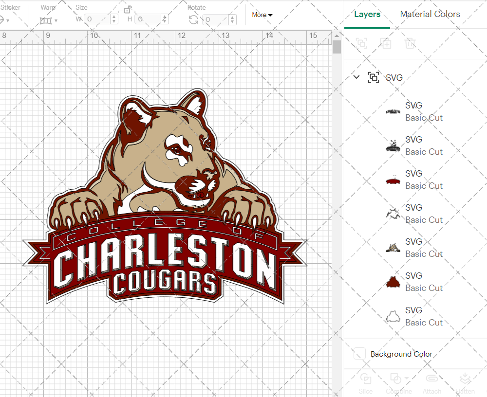 College of Charleston Cougars 2008, Svg, Dxf, Eps, Png - SvgShopArt