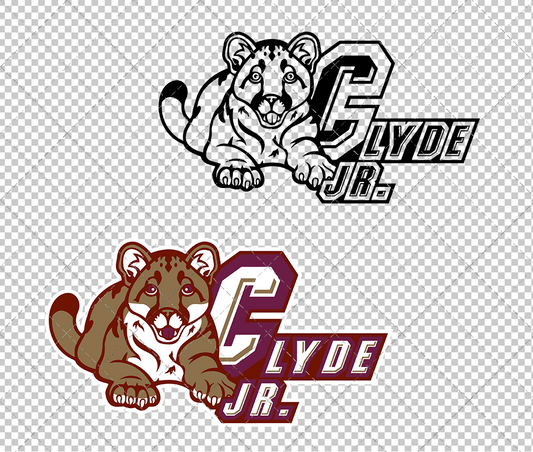 College of Charleston Cougars Mascot 2003, Svg, Dxf, Eps, Png - SvgShopArt