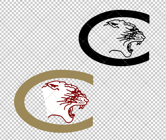College of Charleston Cougars Secondary 1991, Svg, Dxf, Eps, Png - SvgShopArt