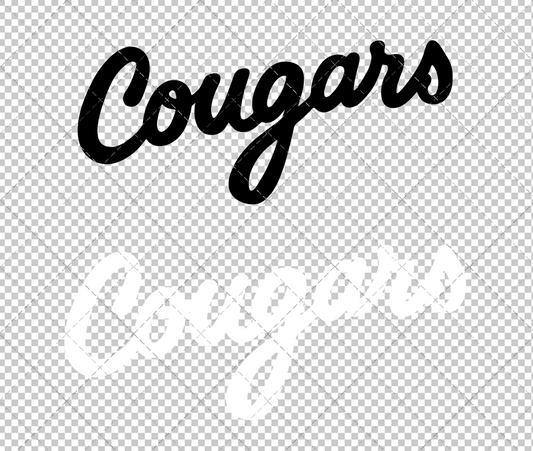College of Charleston Cougars Secondary 2013 005, Svg, Dxf, Eps, Png - SvgShopArt