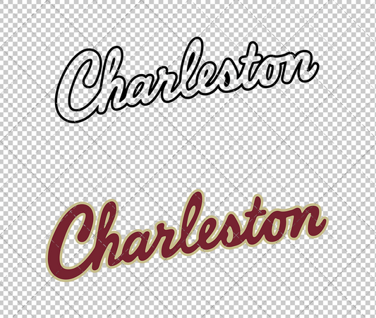 College of Charleston Cougars Secondary 2013 006, Svg, Dxf, Eps, Png - SvgShopArt