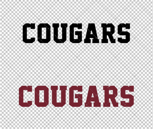 College of Charleston Cougars Wordmark 2013 008, Svg, Dxf, Eps, Png - SvgShopArt