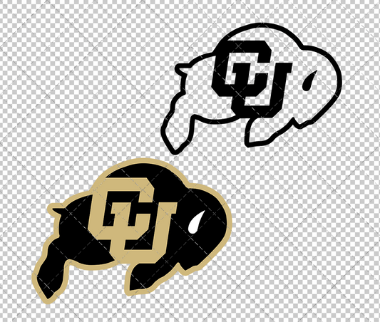 Colorado Buffaloes 2005, Svg, Dxf, Eps, Png - SvgShopArt