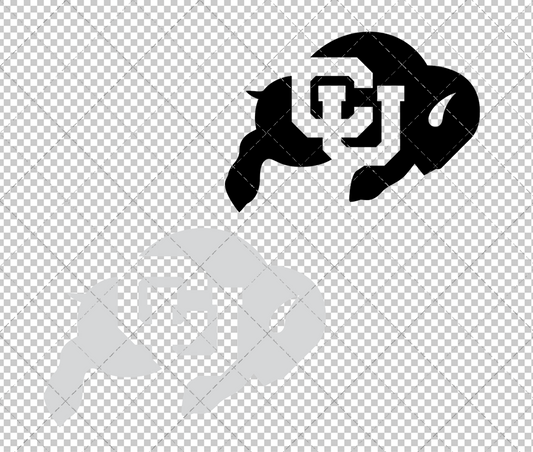 Colorado Buffaloes Helmet Logo 1998, Svg, Dxf, Eps, Png - SvgShopArt
