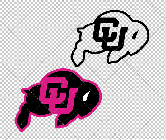 Colorado Buffaloes Helmet Logo 2013, Svg, Dxf, Eps, Png - SvgShopArt