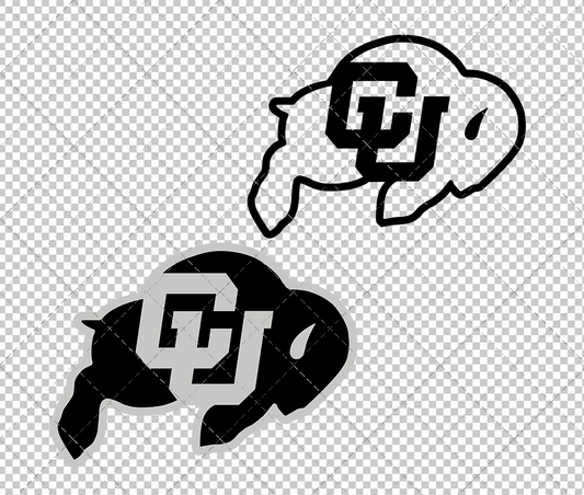 Colorado Buffaloes Helmet Logo 2014, Svg, Dxf, Eps, Png - SvgShopArt