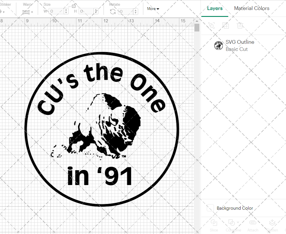 Colorado Buffaloes Misc 1991, Svg, Dxf, Eps, Png - SvgShopArt