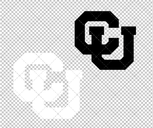 Colorado Buffaloes Secondary 1969, Svg, Dxf, Eps, Png - SvgShopArt