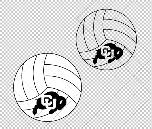 Colorado Buffaloes Secondary 1981 003, Svg, Dxf, Eps, Png - SvgShopArt