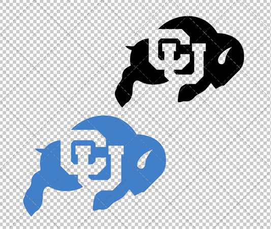 Colorado Buffaloes Secondary 1981, Svg, Dxf, Eps, Png - SvgShopArt
