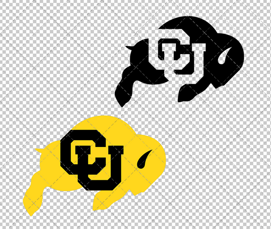 Colorado Buffaloes Secondary 1985, Svg, Dxf, Eps, Png - SvgShopArt