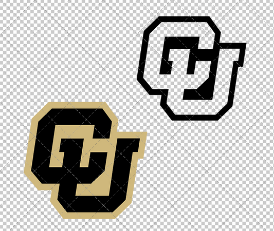Colorado Buffaloes Secondary 2005 002, Svg, Dxf, Eps, Png - SvgShopArt