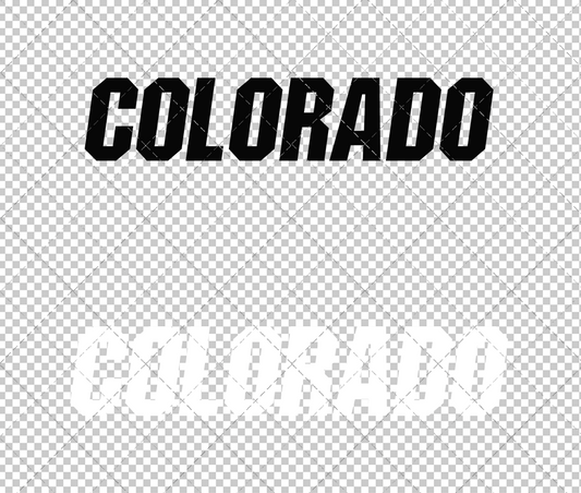 Colorado Buffaloes Wordmark 2005 002, Svg, Dxf, Eps, Png - SvgShopArt