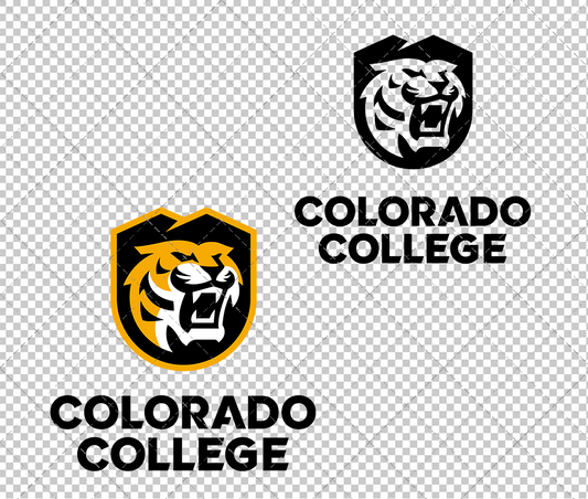 Colorado College Tigers 2020, Svg, Dxf, Eps, Png - SvgShopArt