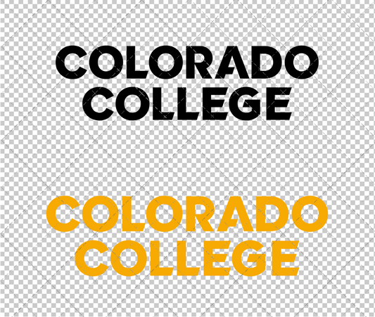 Colorado College Tigers Wordmark 2020, Svg, Dxf, Eps, Png - SvgShopArt